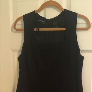 Liz Claiborne, basic black long dress